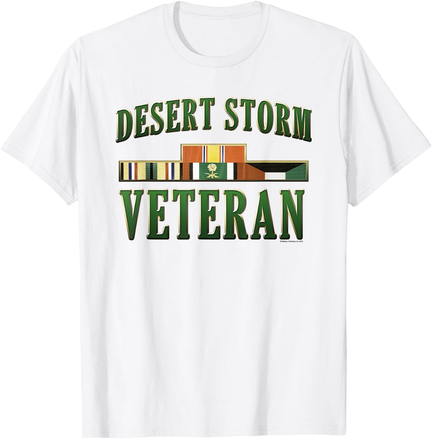 Desert Storm Veteran T-Shirt - T-Shirt | White