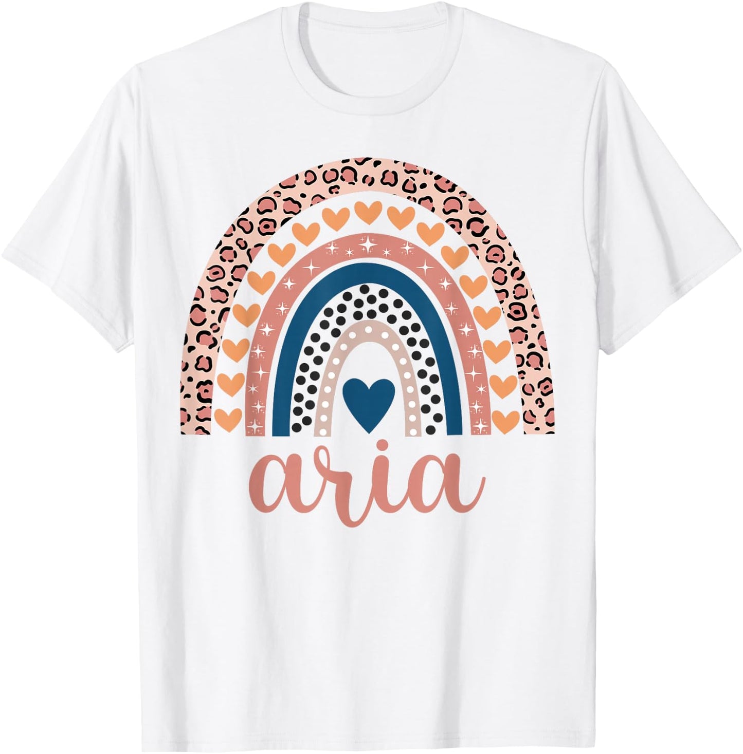 Aria Aria Name Birthday Shirt Gift T-Shirt - T-Shirt | White