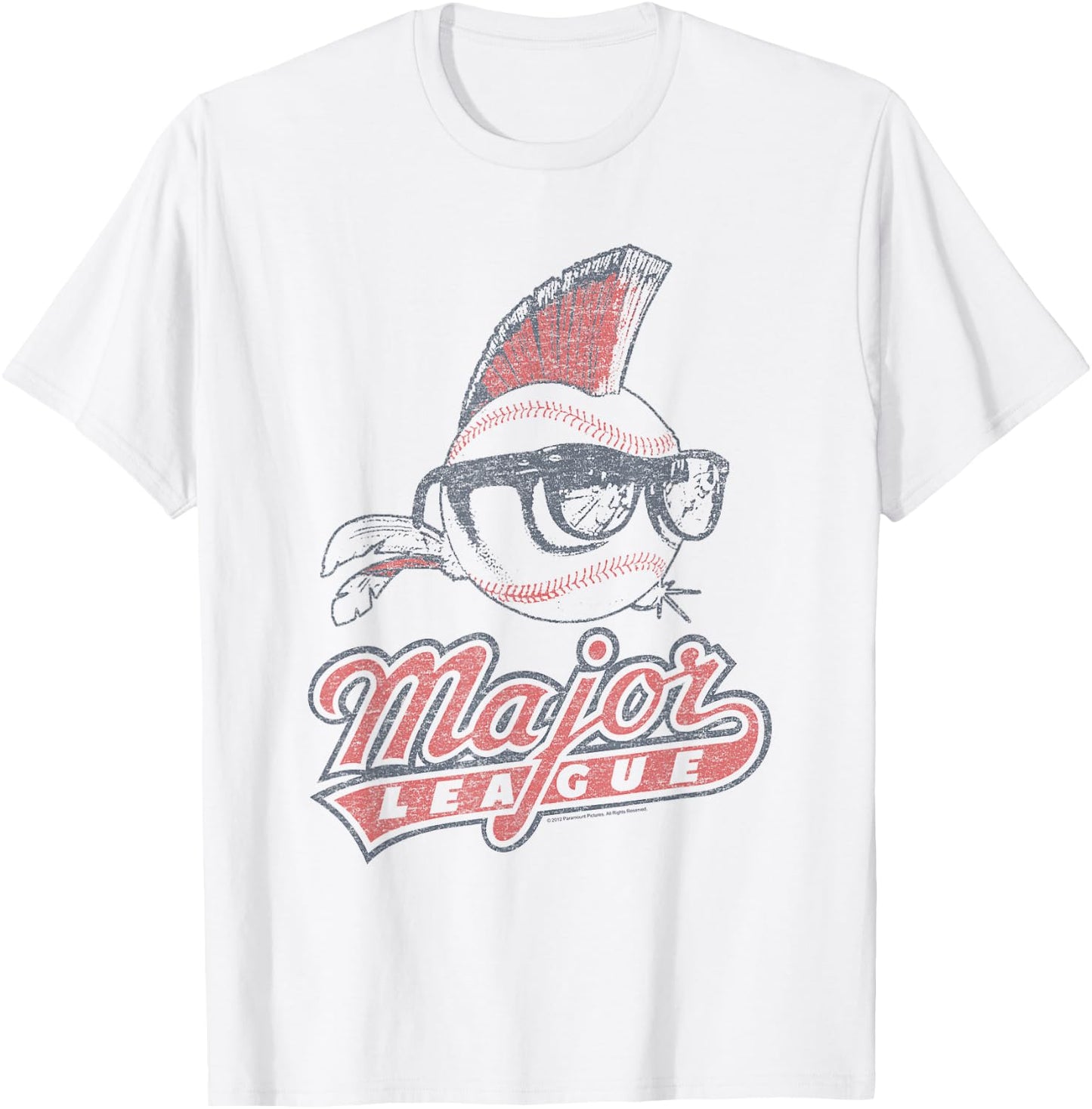 Major League Vintage Logo T-Shirt - T-Shirt | White