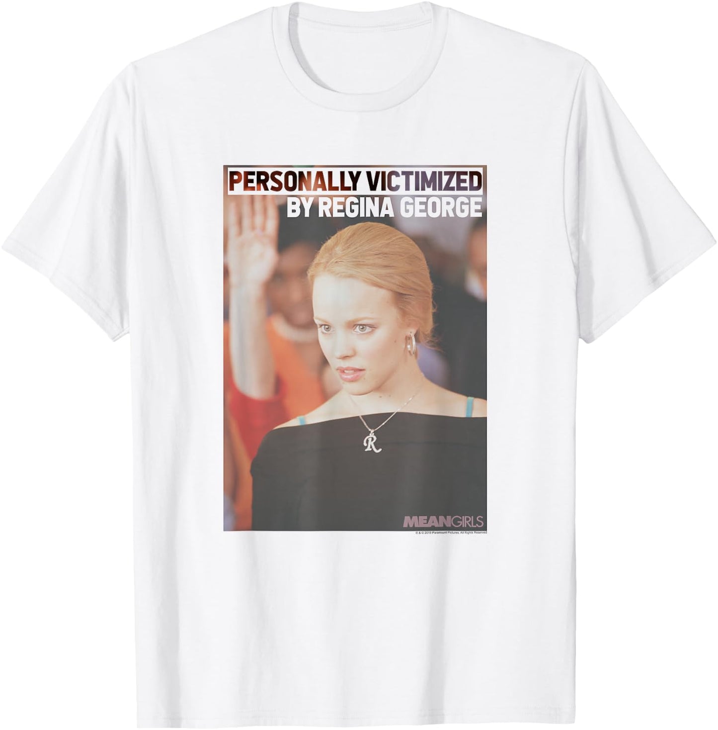 Mean Girls Regina George Victim T-Shirt - T-Shirt | White