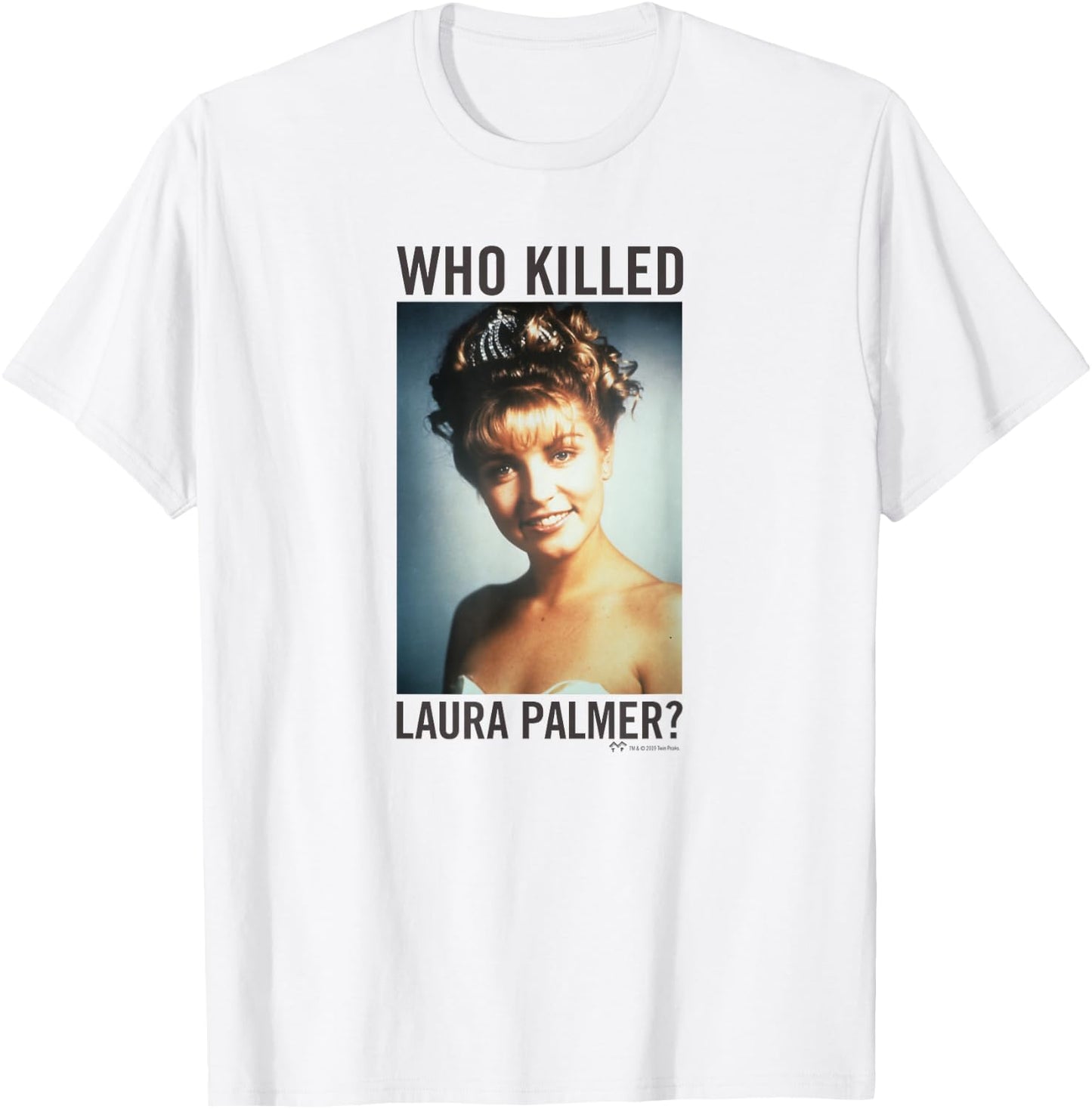 Twin Peaks Who Killed Laura Palmer? T-Shirt - T-Shirt | White