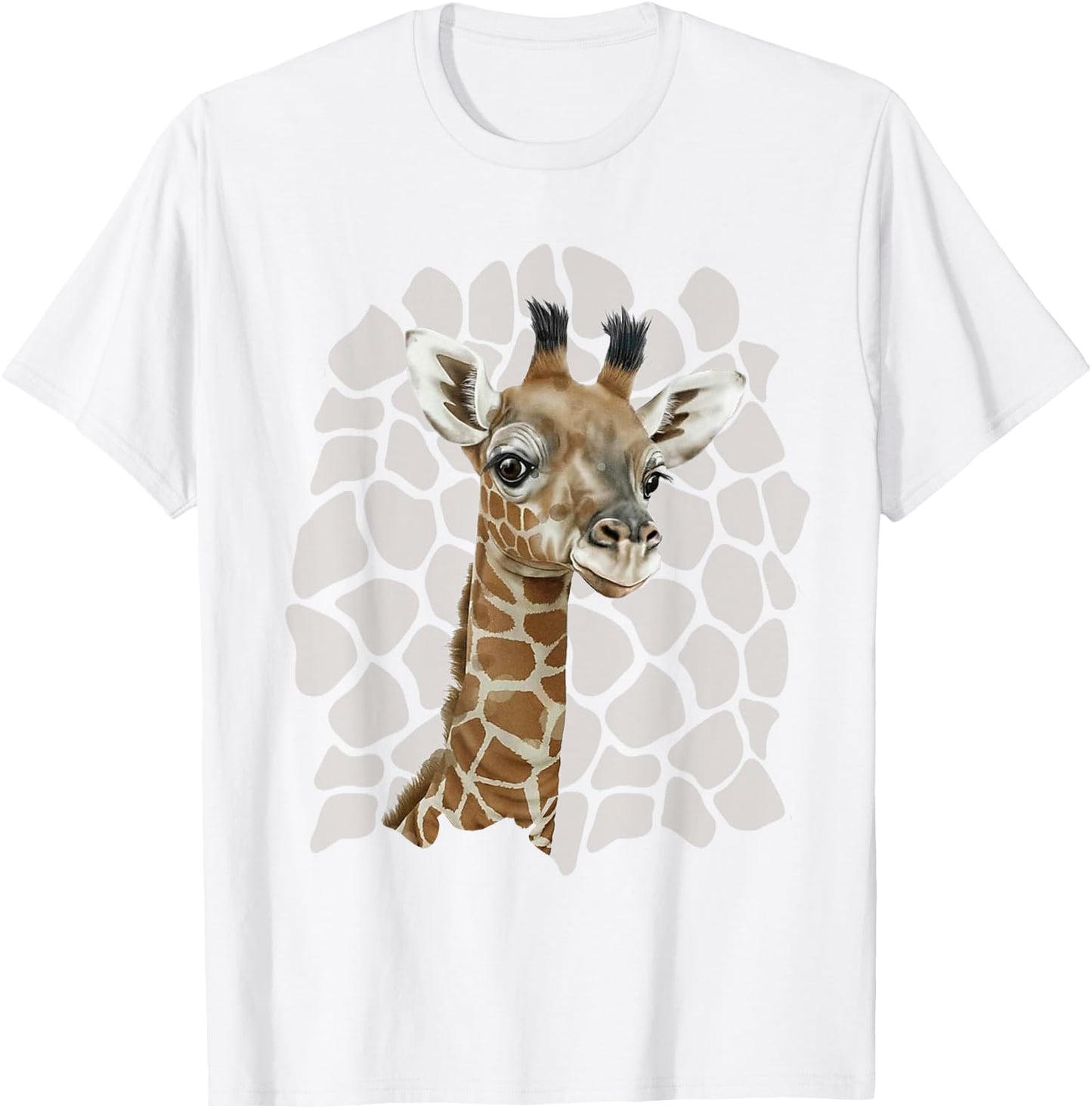 Love Giraffes Women Shirt Giraffe Lovers for Kids and Girls T-Shirt - T-Shirt | White