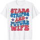 Star stripes and future wife 4th Of July Bachelorette Party T-Shirt - T-Shirt | White
