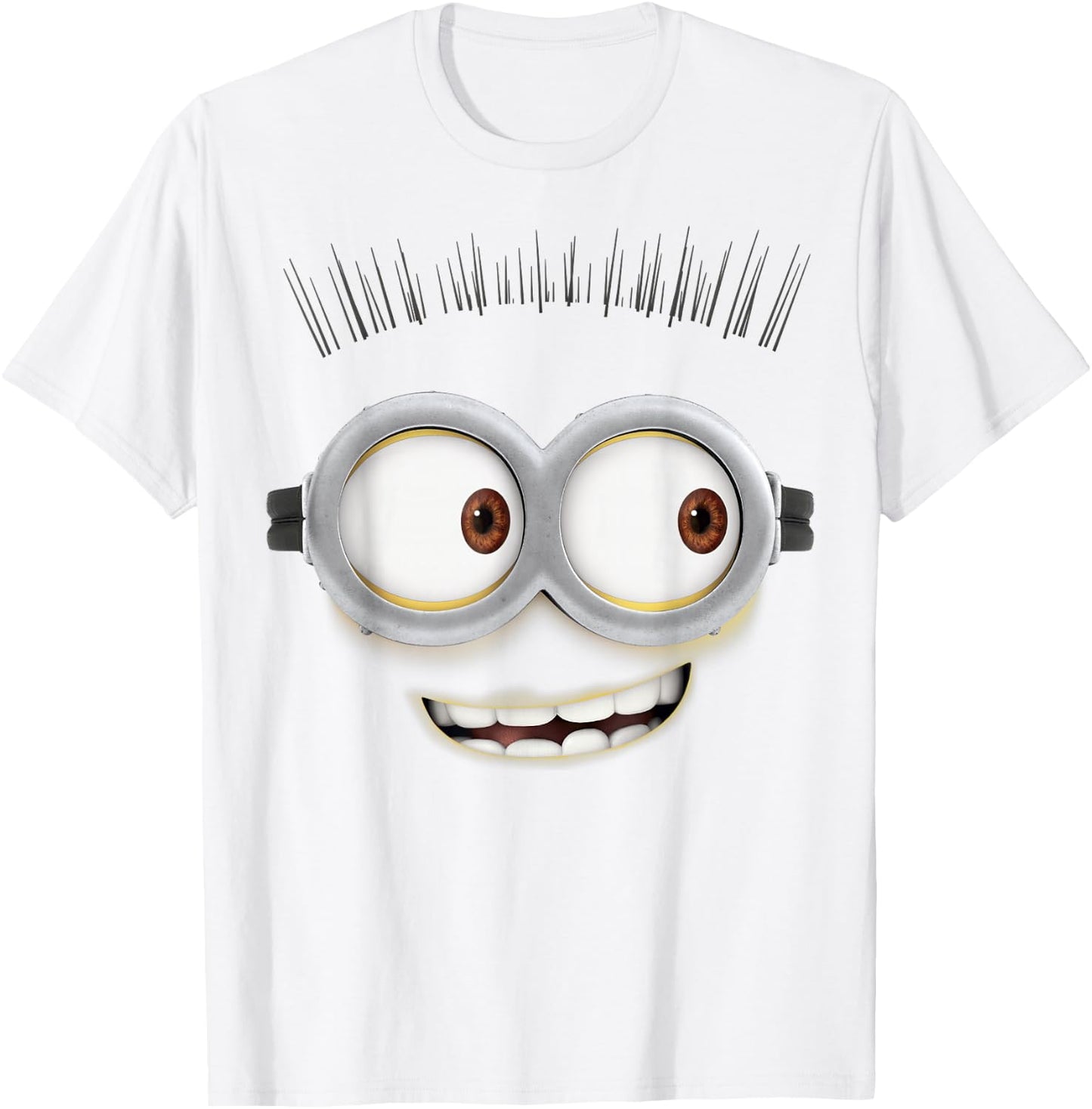 Despicable Me Minions Tom Big Smile Graphic T-Shirt - T-Shirt | White