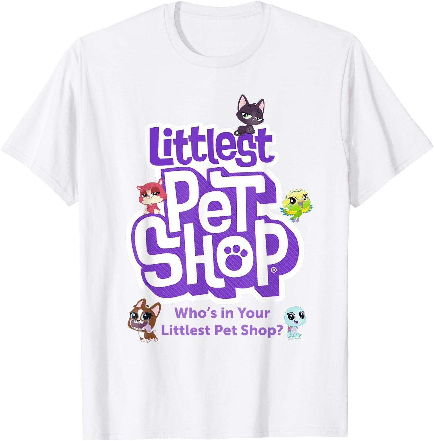 Littlest Pet Shop Who's in Your Shop? T-Shirt - T-Shirt | White
