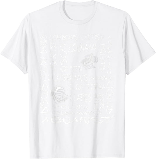 Aquarist Gifts Hobbyist Gifts Freshwater Aquarium Fishes T-Shirt - T-Shirt | White