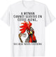 A Woman Can't Survive On Coffee Alone She Needs Chickens T-Shirt - T-Shirt | White