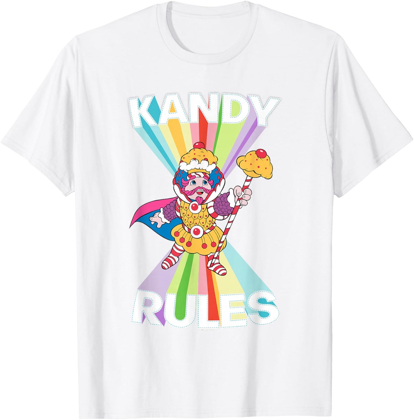 Candy Land Kandy King Rules T-Shirt - T-Shirt | White