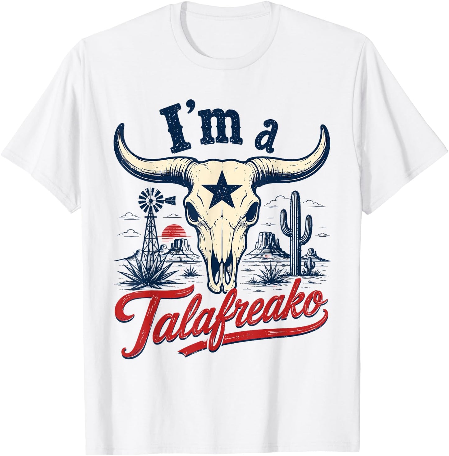 I'm a Talafreako Texas Retro Talarico for Senate T-Shirt - T-Shirt | White