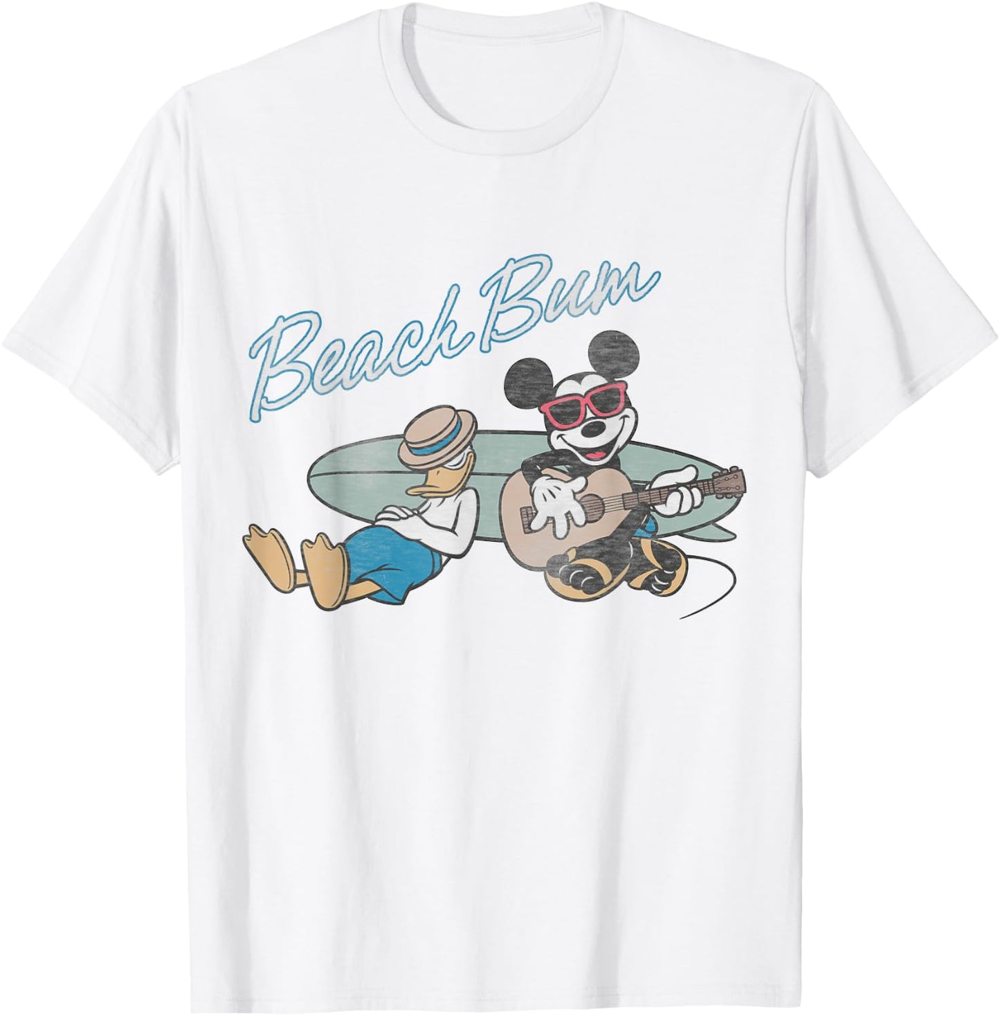 Disney Beach Bum Surf T-Shirt - T-Shirt | White