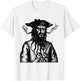 Blackbeard Pirate Captain Buccaneer Edward Teach Scary T-Shirt - T-Shirt | White
