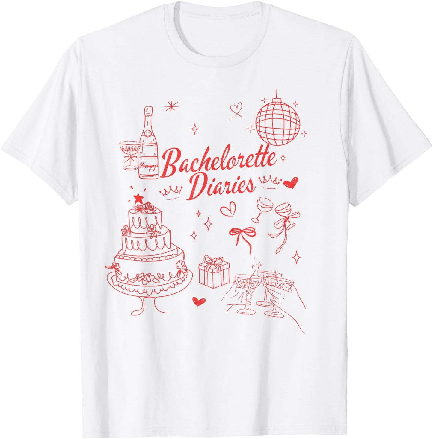 Bachelorette Party T-Shirt - T-Shirt | White