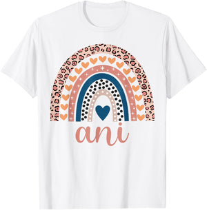 Ani Ani Name Birthday Shirt Gift T-Shirt - T-Shirt | White