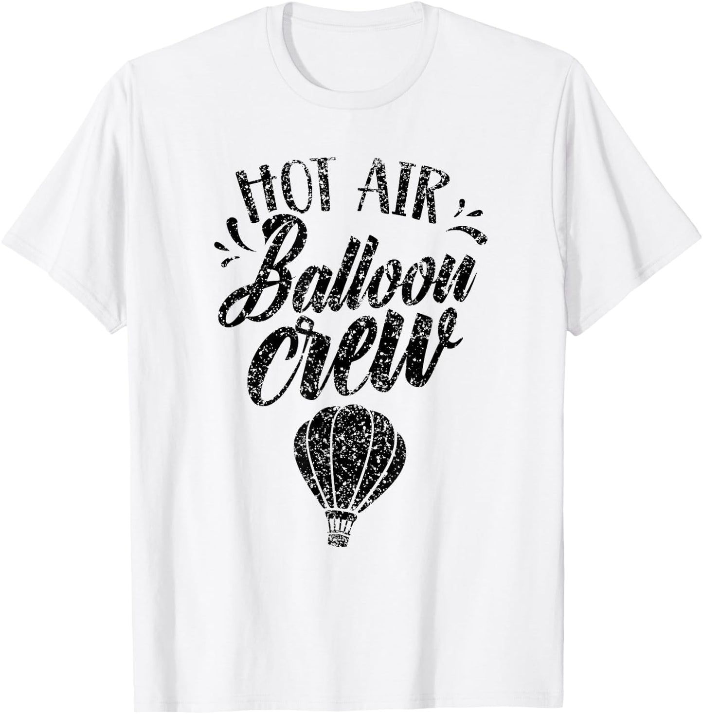 Hot Air Balloon Crew Ballooning Pilot Team T-Shirt - T-Shirt | White