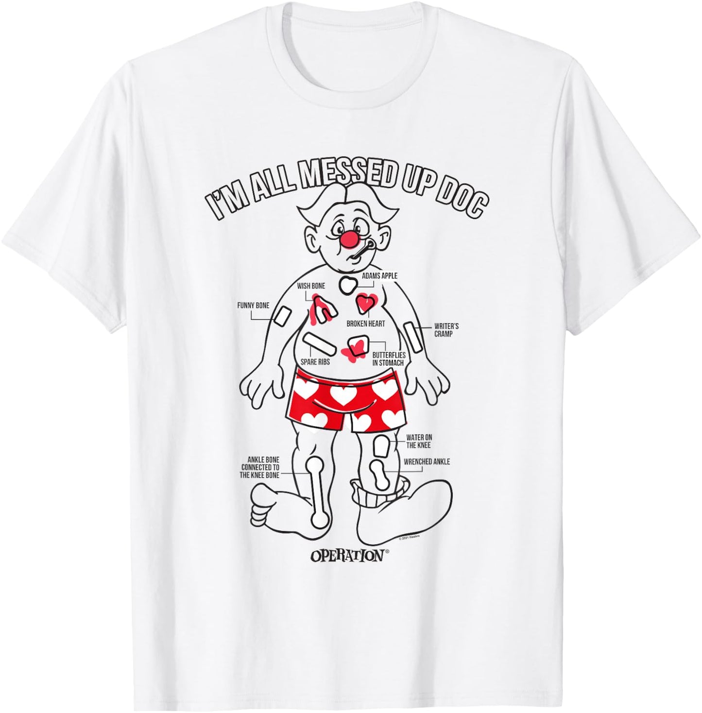 Operation I'm All Messed Up Doc T-Shirt - T-Shirt | White