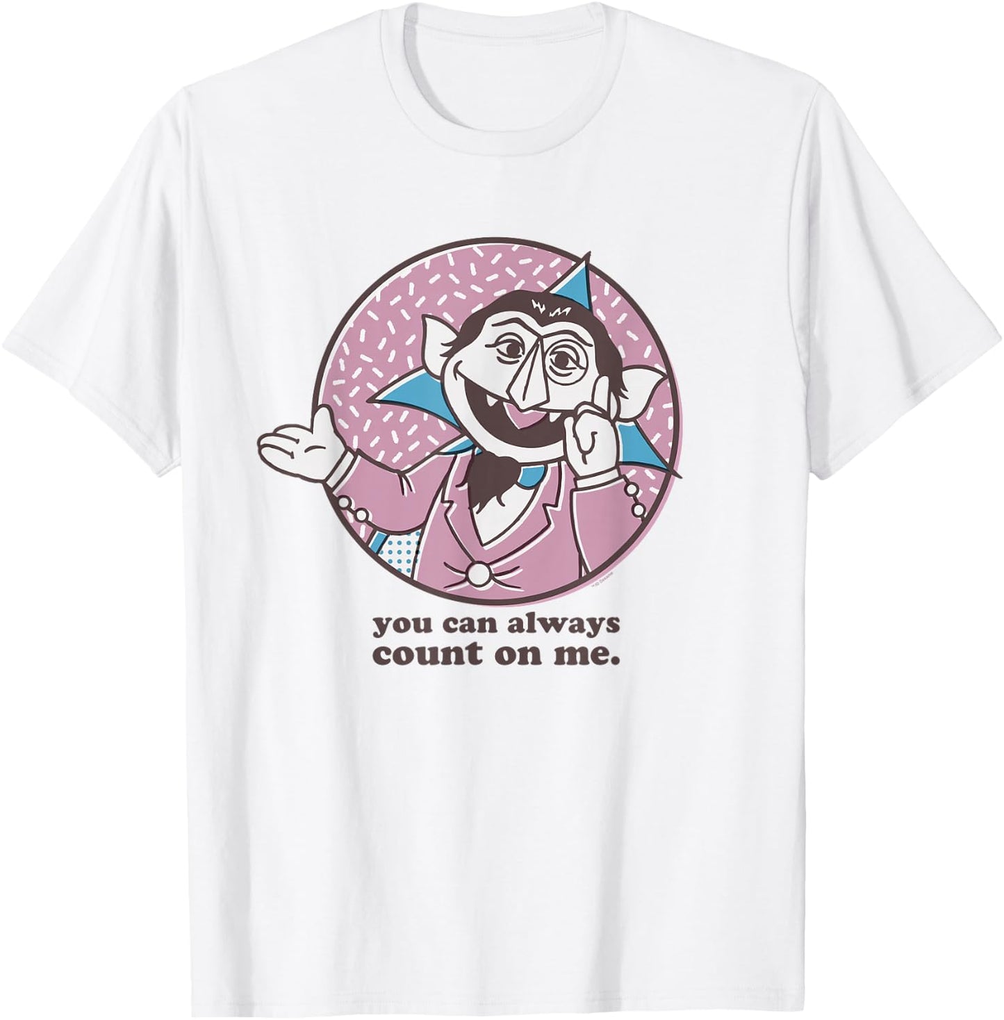Sesame Street Count You Can Always Count On Me T-Shirt - T-Shirt | White