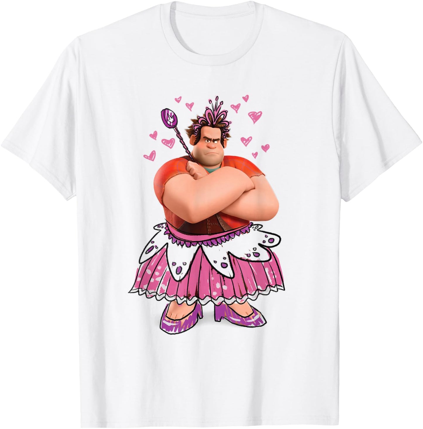 Disney Ralph Breaks the Internet Funny Costume Ralph T-Shirt - T-Shirt | White