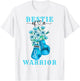 Bestie Of A Warrior Cervical Cancer Awareness Support Squad T-Shirt - T-Shirt | White