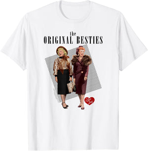 I Love Lucy Original Bestie Small T-Shirt - T-Shirt | White