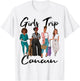 Girls Trip Cancun For Melanin Afro Black Vacation Women T-Shirt - T-Shirt | White