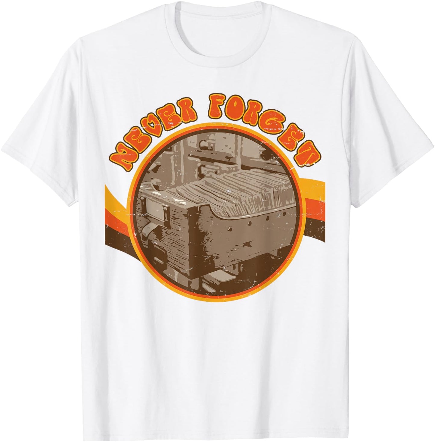 Never Forget The Dewey Decimal System Card Catalog Cabinet T-Shirt - T-Shirt | White