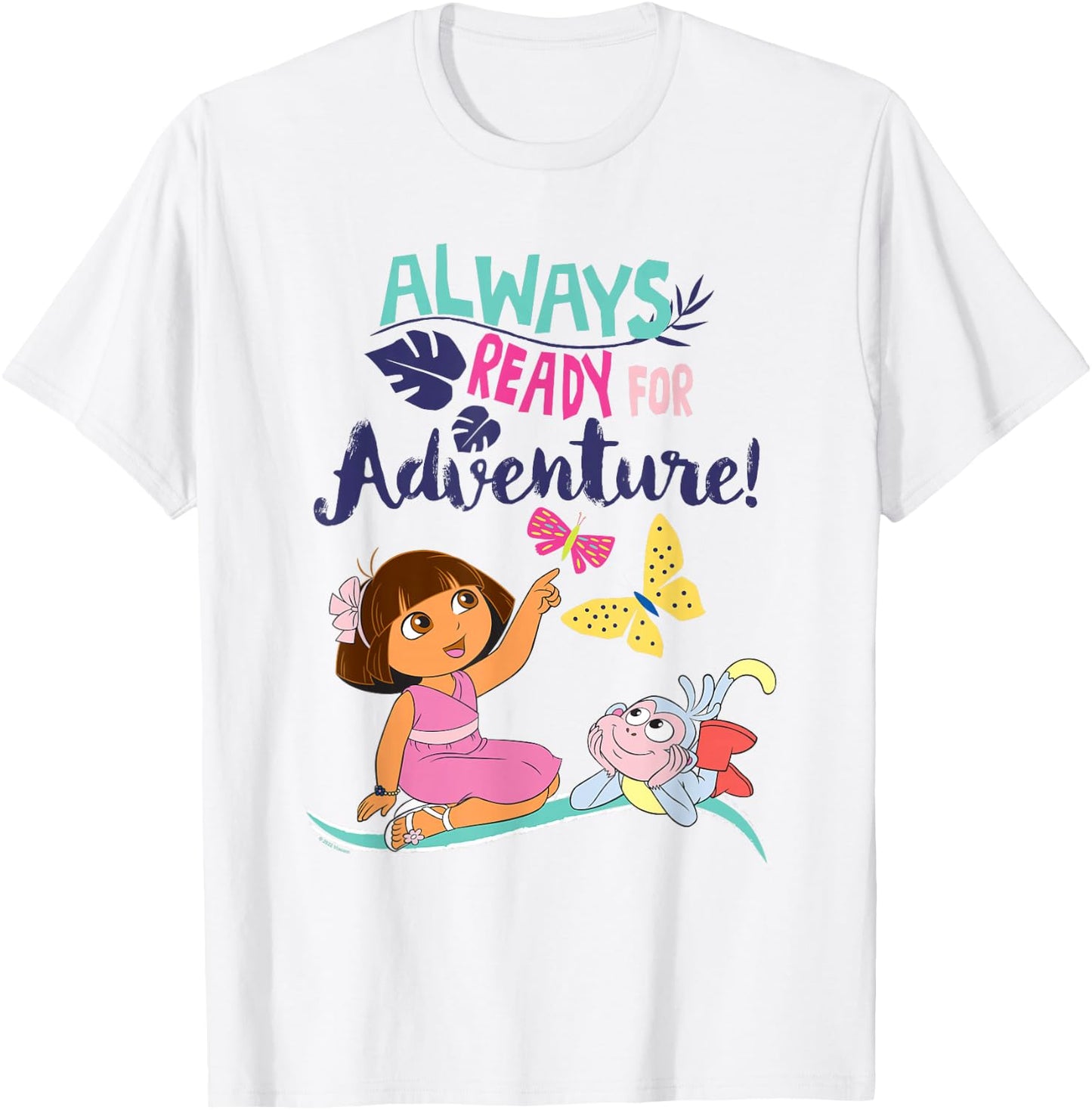 Dora the Explorer Always Ready for Adventure T-Shirt - T-Shirt | White