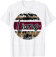 Lions Maroon White School Spirit T-Shirt - T-Shirt | White