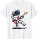 Cute Little Solar Sytsem Guitar Cosmonaut Galaxy Astronaut T-Shirt - T-Shirt | White