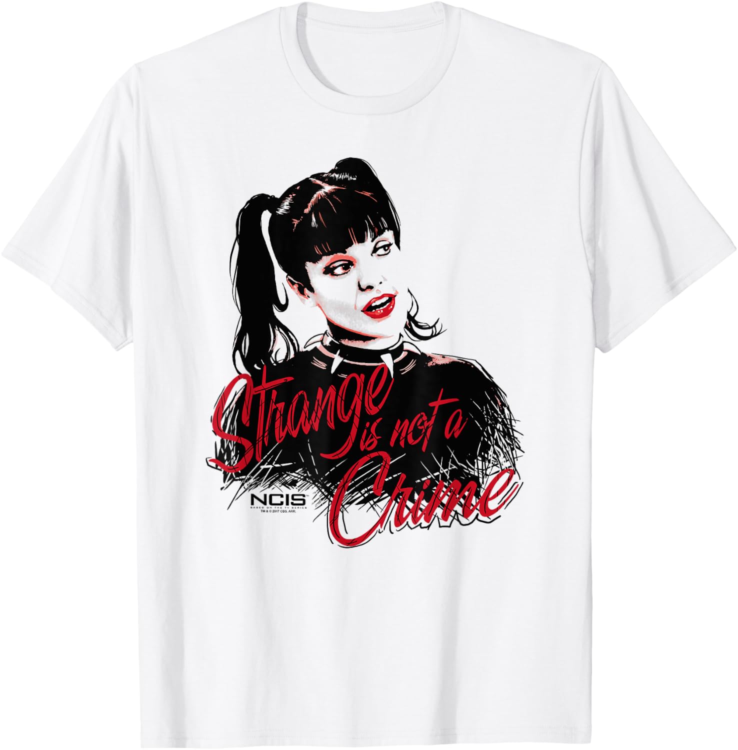 NCIS Strange Is Not A Crime T-Shirt - T-Shirt | White