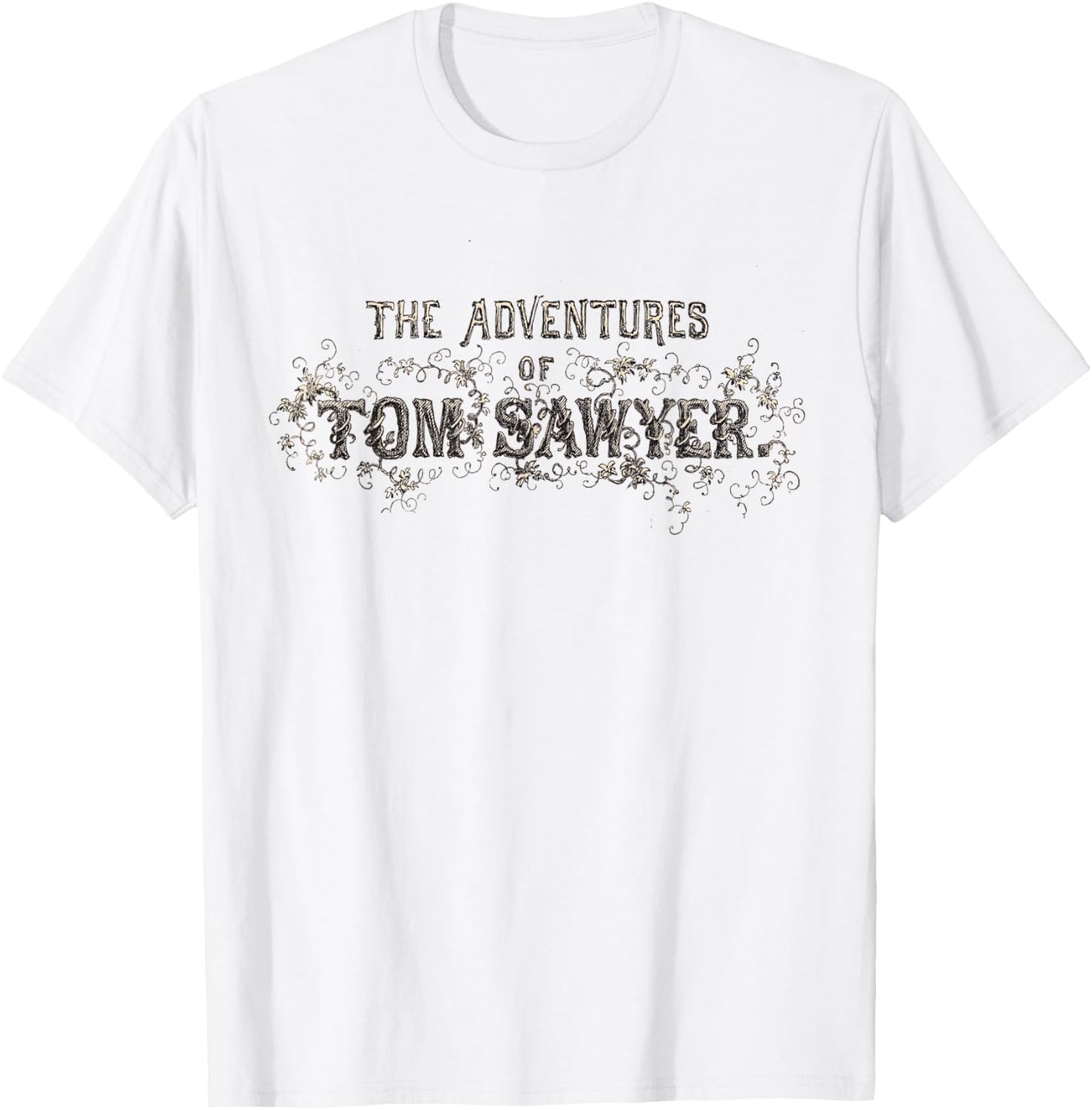 Tom Sawyer Adventures Title Page T-Shirt - T-Shirt | White