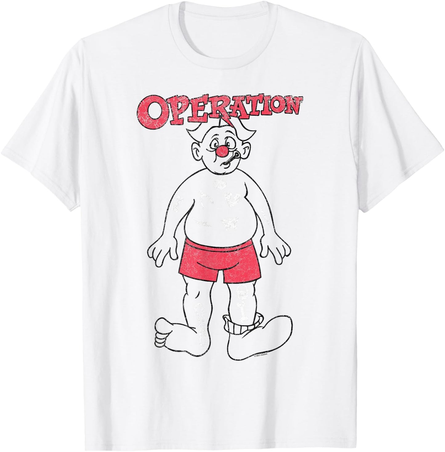 Operation Time for Operation T-Shirt - T-Shirt | White