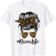Nana Life Hair Bandana Glasses Leopard Print Mother's Day T-Shirt - T-Shirt | White