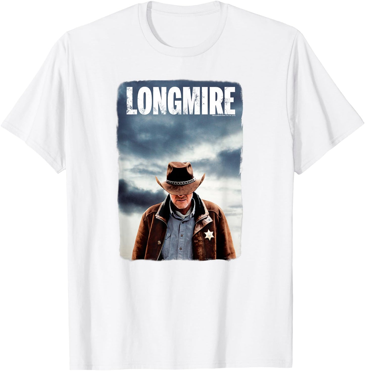 Longmire Poster T-Shirt - T-Shirt | White