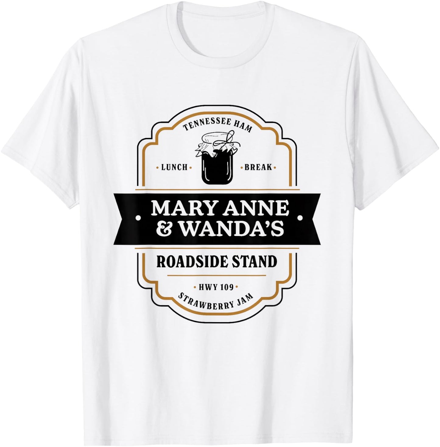 Mary Anne and Wanda farmers market Tennessee ham T-Shirt - T-Shirt | White