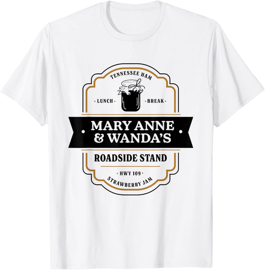 Mary Anne and Wanda farmers market Tennessee ham T-Shirt - T-Shirt | White