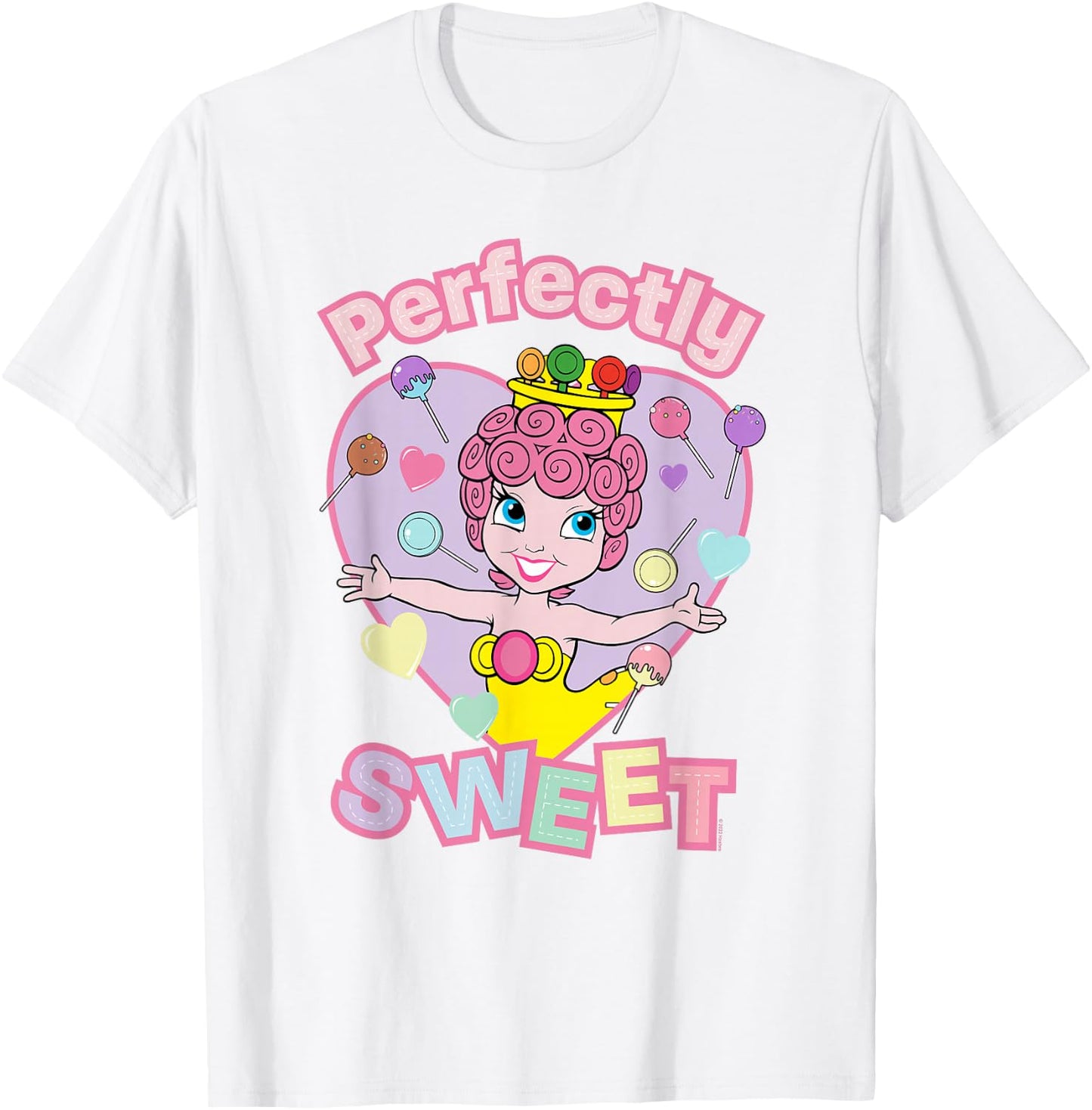 Candy Land Perfectly Sweet T-Shirt - T-Shirt | White