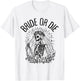 Matching Bride or Die Gothic Skeleton Bridal Bachelorette T-Shirt - T-Shirt | White
