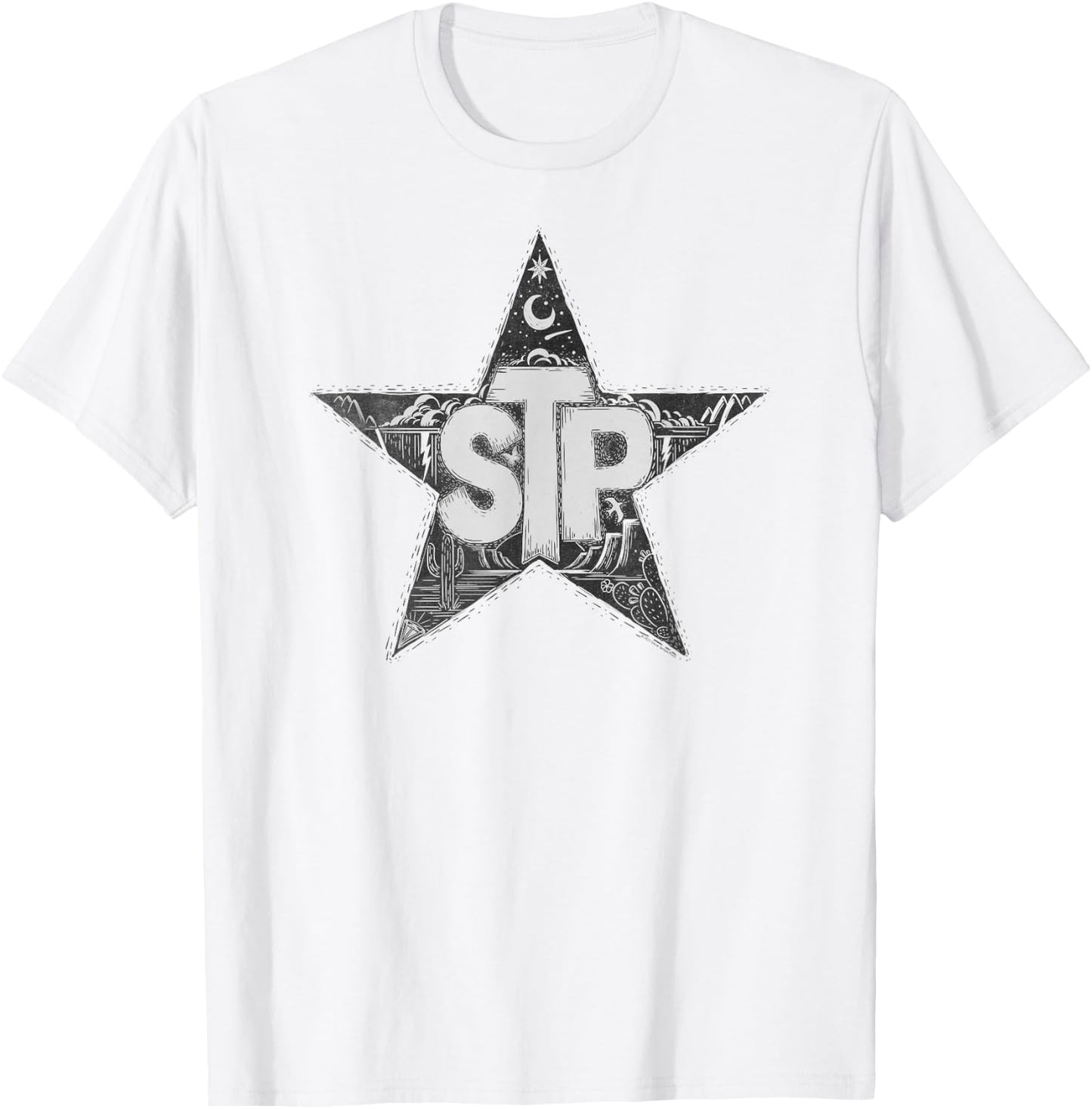 Stone Temple Pilots – Desert Star T-Shirt - T-Shirt | White