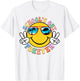 Retro Groovy School's Out Forever Retired Teacher Retirement T-Shirt - T-Shirt | White