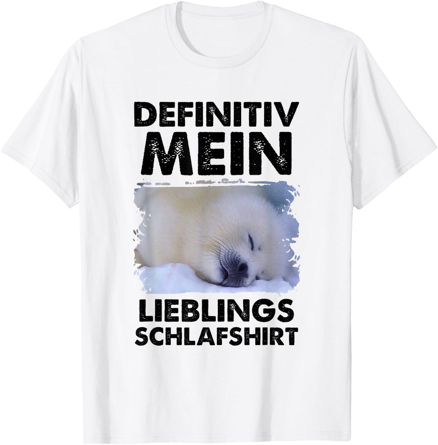 Definitiv mein lieblings weiße Robbe Saddle Seal T-Shirt - T-Shirt | White
