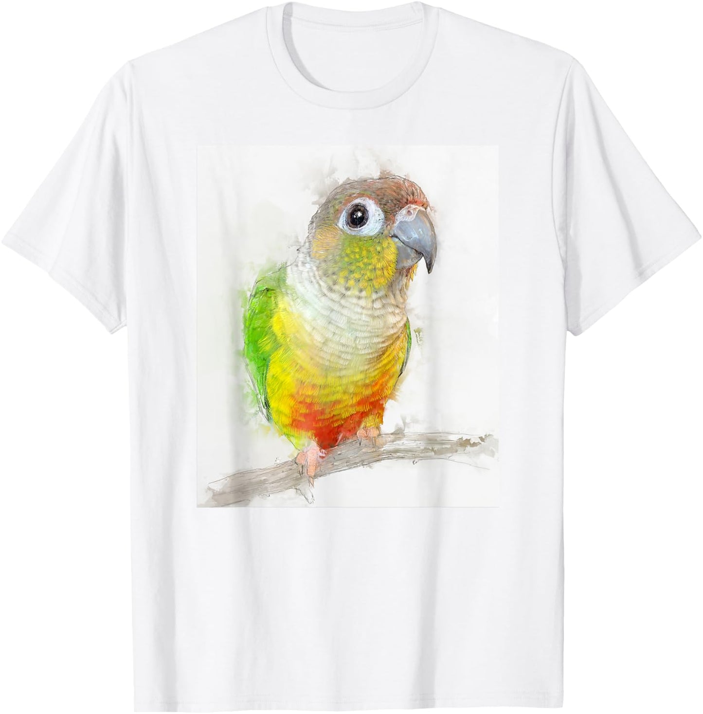 Pineapple Conure Beautiful Bird Gift T-Shirt - T-Shirt | White