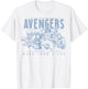 Marvel Avengers More Than A Fan Vintage Outline Small T-Shirt - T-Shirt | White
