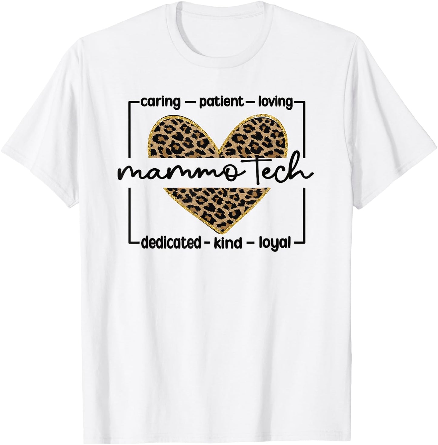 Mammo Tech Appreciation Mammography Technologist T-Shirt - T-Shirt | White