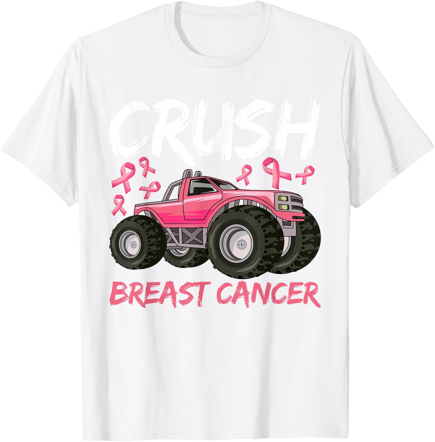 Boys Breast Cancer Awareness for Boys Kids Toddlers T-Shirt - T-Shirt | White