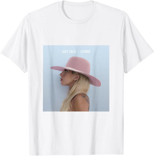 Lady Gaga Official Joanne Album Art Small T-Shirt - T-Shirt | White