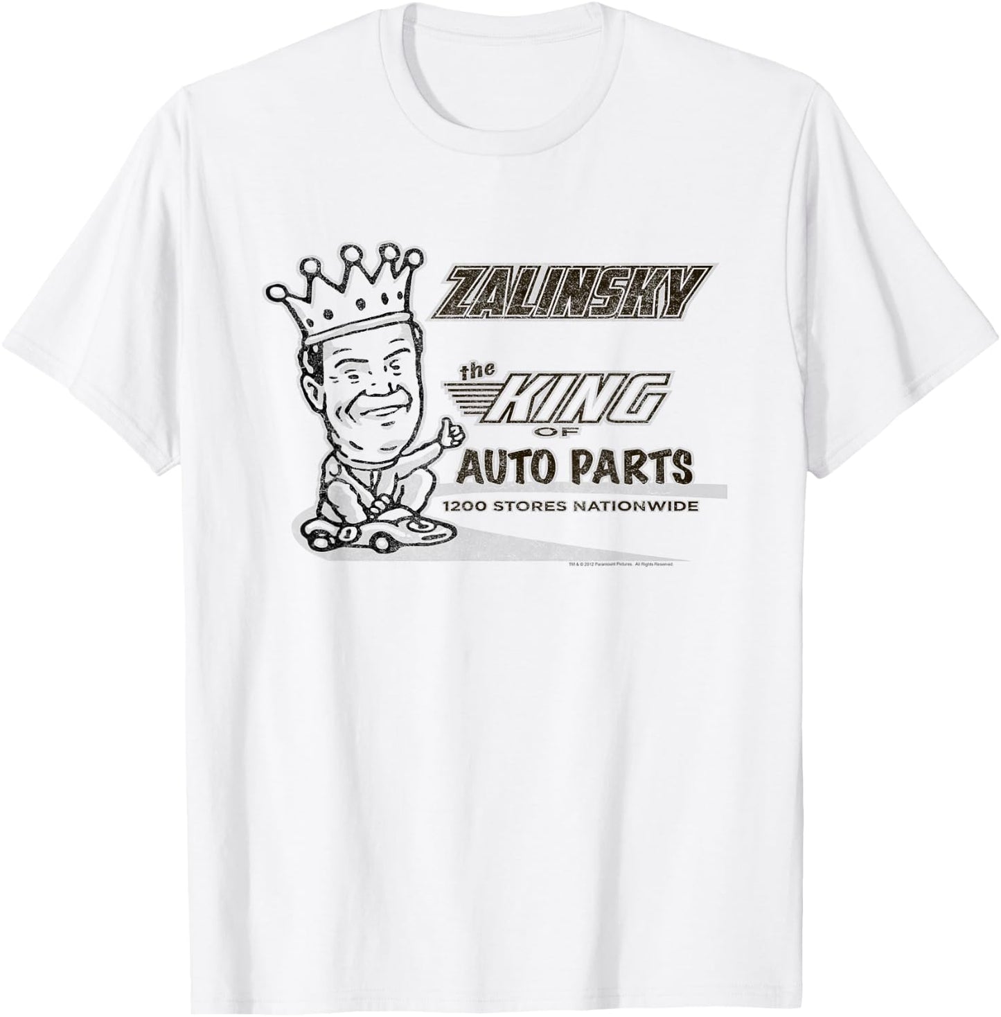 Tommy Boy Zalinsky Auto T-Shirt - T-Shirt | White