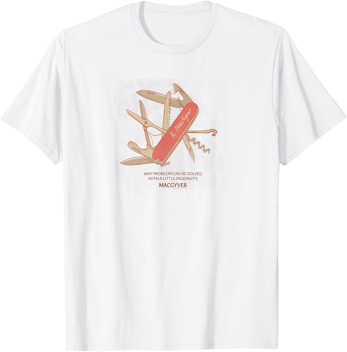 MacGyver Original Series Multi Device T-Shirt - T-Shirt | White