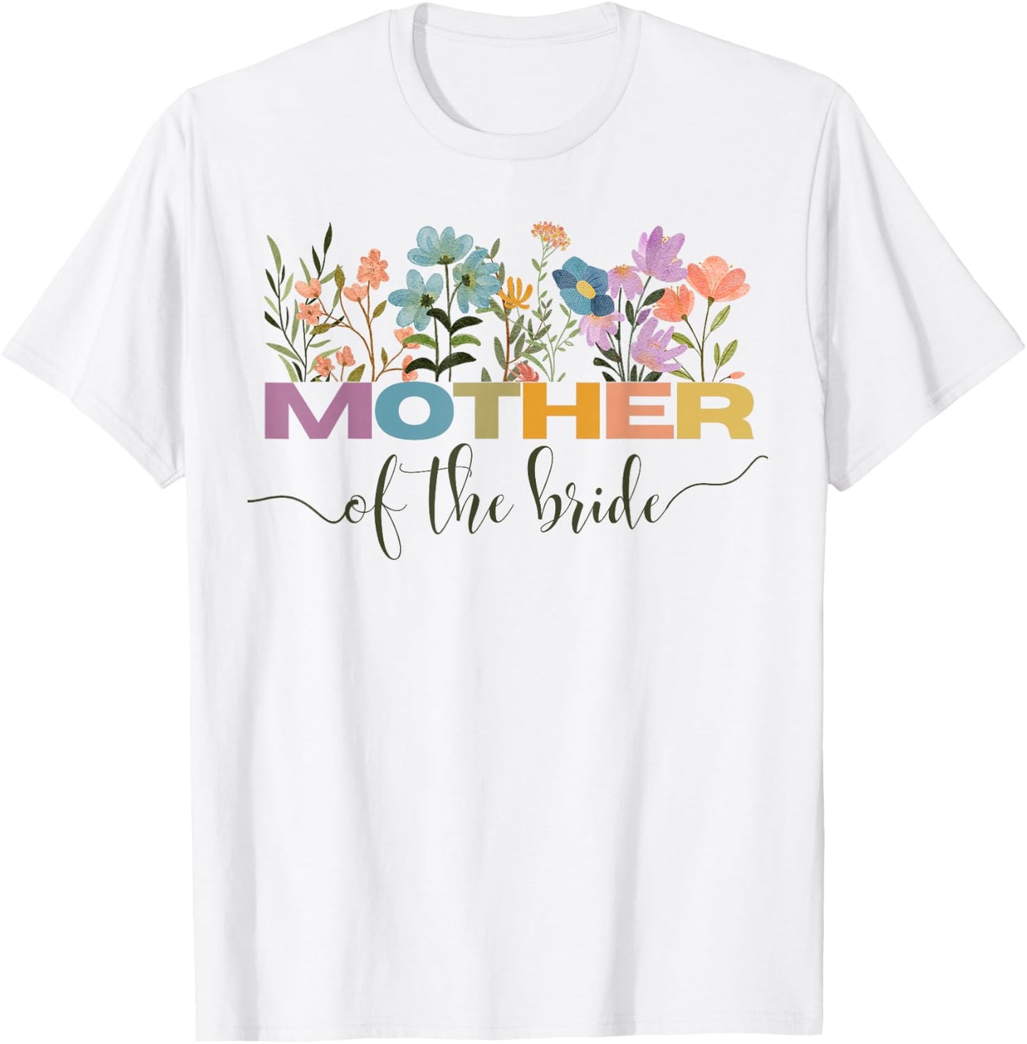 Mother Of The Bride I Loved Her First Mother's Day T-Shirt - T-Shirt | White