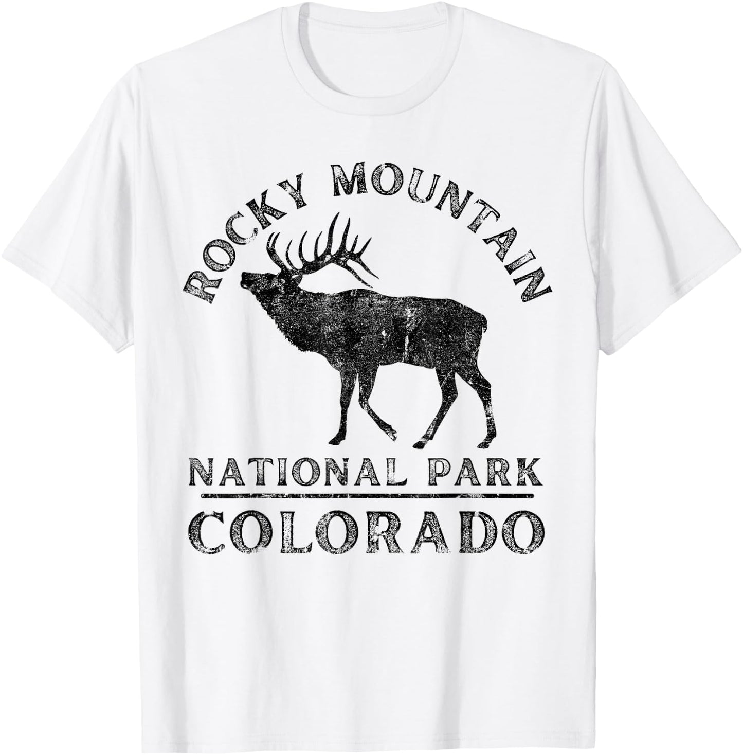Rocky Mountain National Park T-Shirt - T-Shirt | White