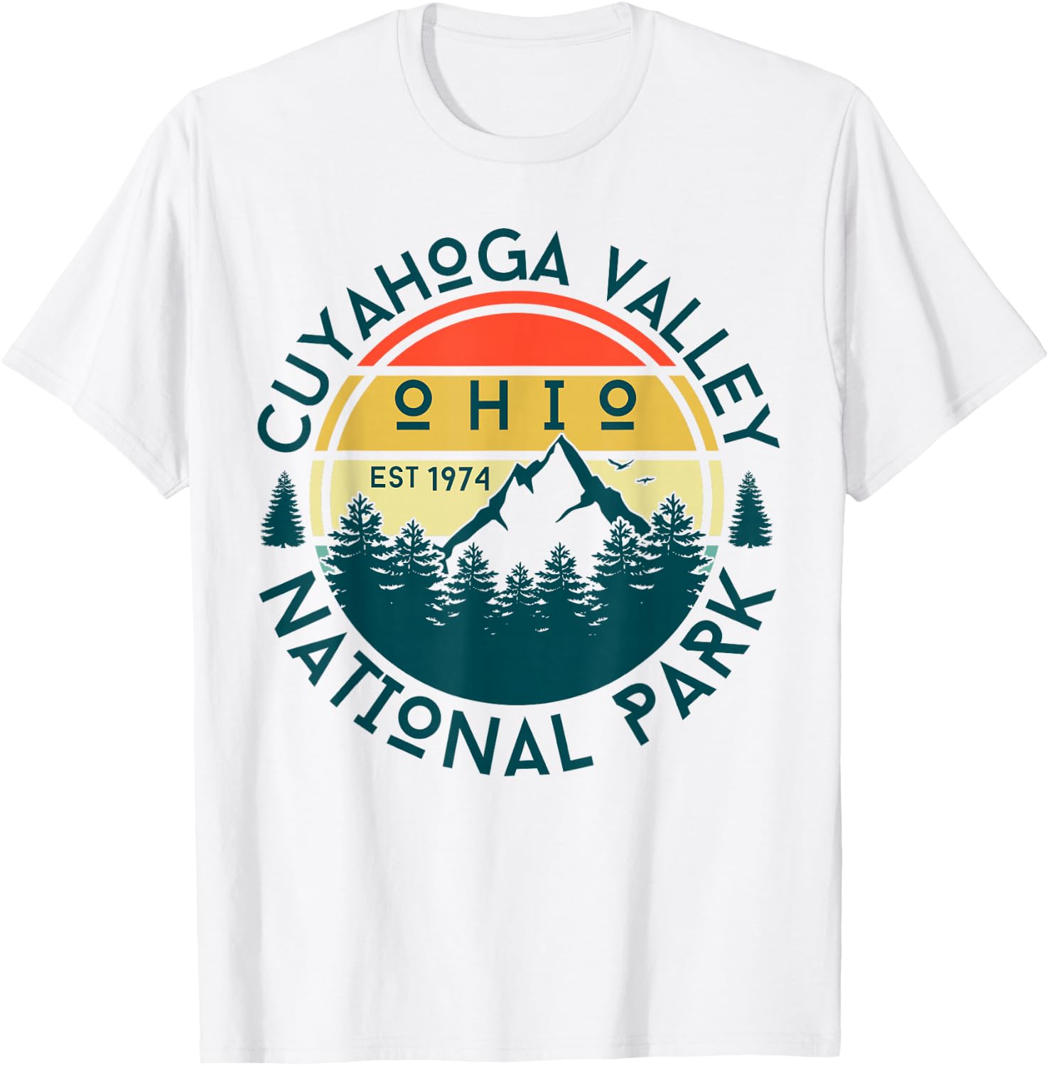 Cuyahoga Valley National Park T-Shirt - T-Shirt | White